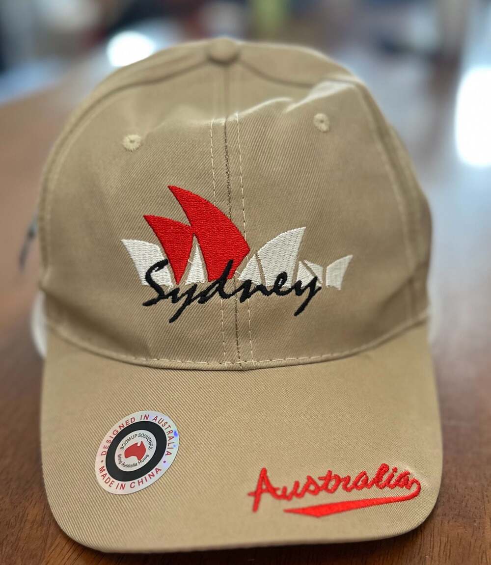 Boomup Souvenirs Sydney Opera House Australia Embroidered